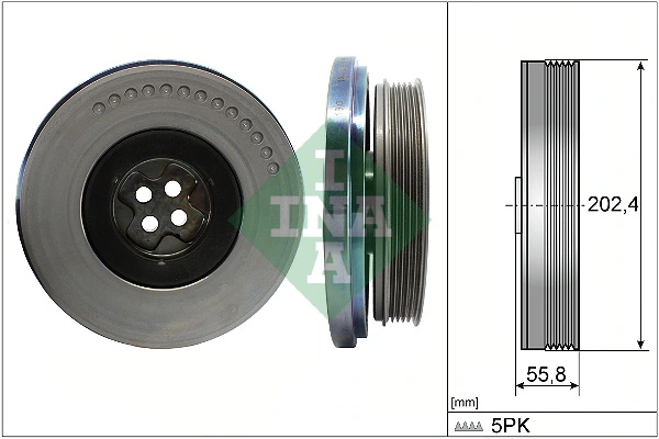 Belt Pulley, crankshaft